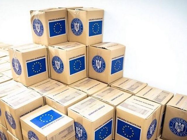 Acordarea de pachete cu ajutoare alimentare în cadrul POAD 2018 – 2021